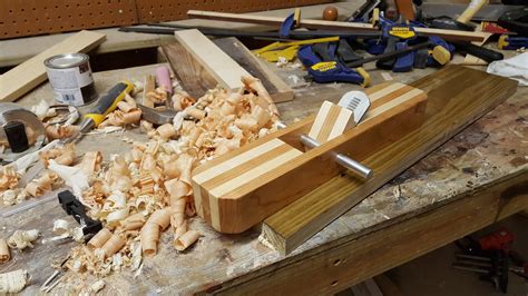 I made a hand plane. : woodworking