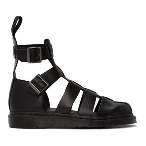 Dr Martens Black Geraldo Sandals Dr Martens