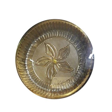 Printed Gold Paper Plate For Utility Dishes Size Inch At Rs