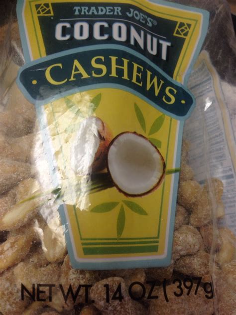 Trader Joe S Coconut Cashews Calories Nutrition Analysis More