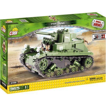 Cobi Small Army Polish 7TP Tank Construction Blocks Building Kit ...