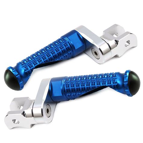 M Pro Blue Mm Adjustable Front Footpegs For Ducati S R Evo