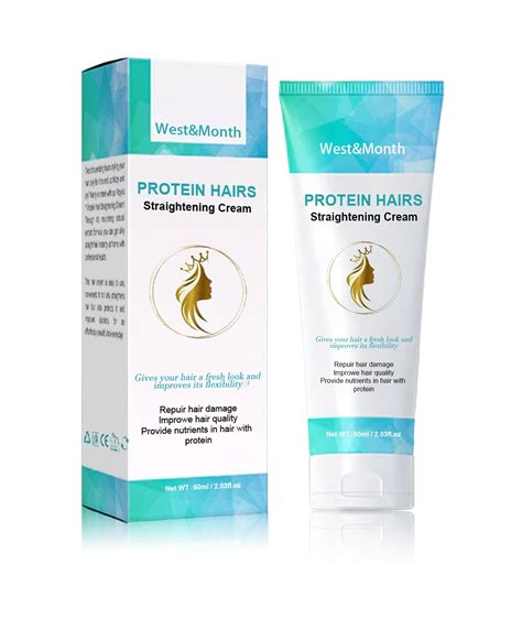 Protein Hair Straightening Cream 2024 New Protein Correcting Hair