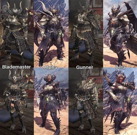 Old Vs New Fatalis Armor Monsterhunter