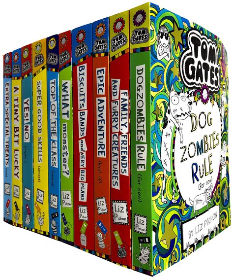 Buy Tom Gates Series Books Collection Set By Liz Pichon