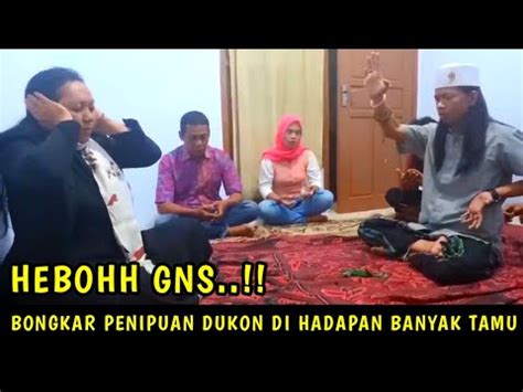 AKSI GUSNURSYAMSUN BONGKAR PRAKTEK DUKON PENGLARISAN YouTube