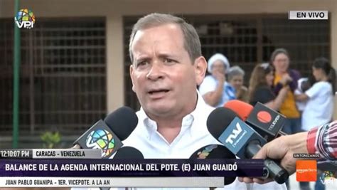 Juan Pablo Guanipa Tras Indulto A Opositores Ellos Y Todos Los