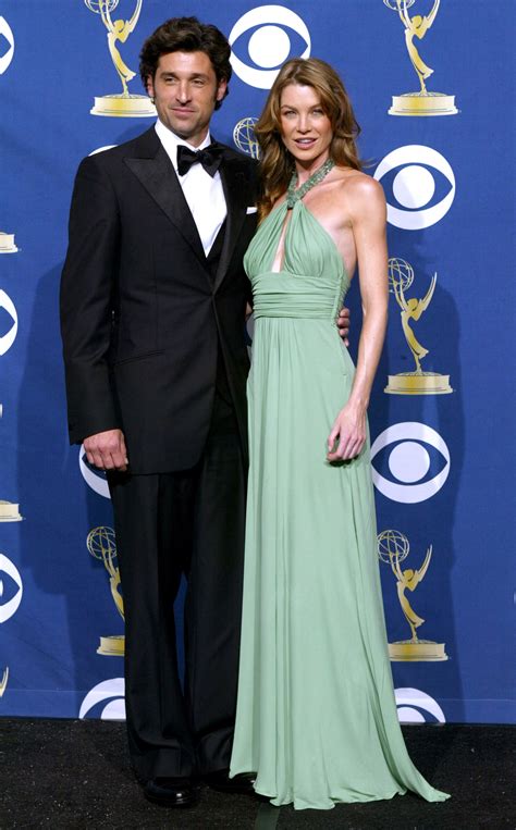 Patrick Dempsey and Ellen Pompeo at the 2005 Emmy Awards | Relive the ...