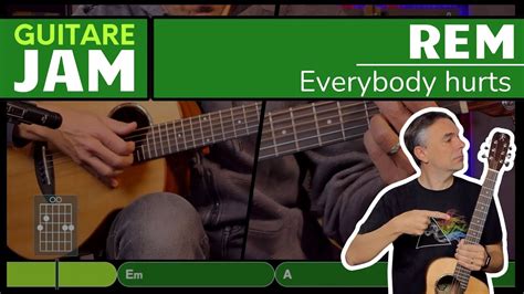 Everybody Hurts De REM Jam Play Along Guitare Facile Morceau