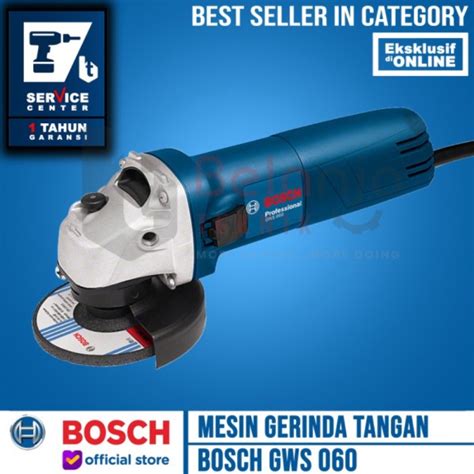 Jual Mesin Gerinda Tangan Inchi Bosch Gws Professional