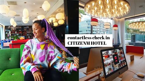 Hotel Review Citizenm Amsterdam Hotel Tour Testing Contactless Check