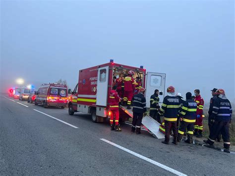 Foto Video Accident Grav N Sibiu Persoane R Nite Dup Ce Un