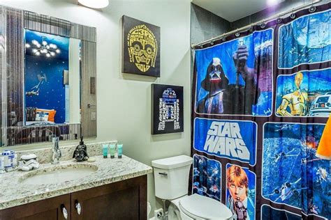 star wars bathroom decor - Interior Design Themes That Are OnTrend Wall ...