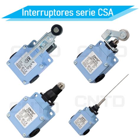 Interruptores Limite Cntd Serie Csa Suveinsa