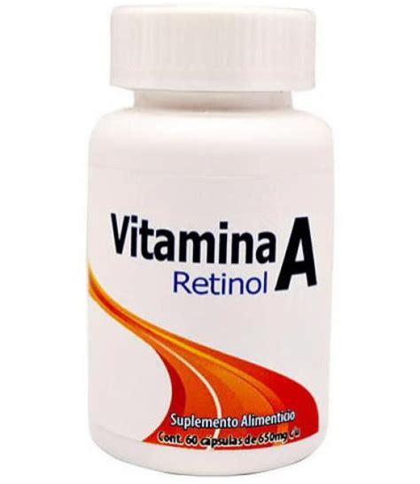 Vitamina A Retinol Mg Cap Dos Mundos