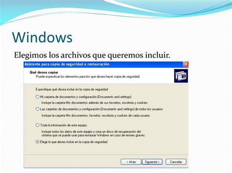 Ppt A Copia De Seguridad Con Herramientas Del Sistema Powerpoint