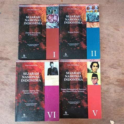 Original Indonesian National History SNI Book 1 2 4 5 Prehistoric Times