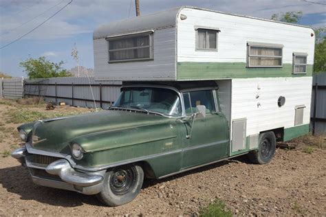 Caddy With A Kitchen Sink 1956 Cadillac Camper