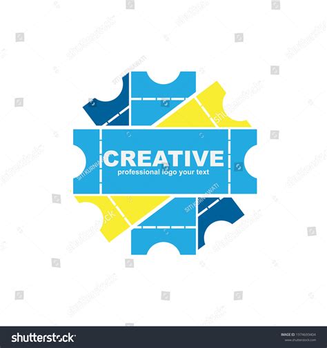 Ticket Logo Design Vector Template Stock Vector (Royalty Free ...