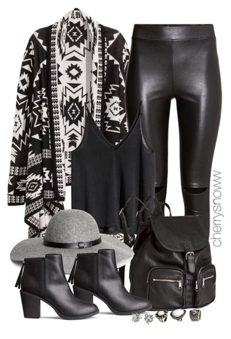 Black Edgy Boho Chic Fall Outfit Chic Fall Outfits Chic Outfits Edgy Edgy Fall Outfits