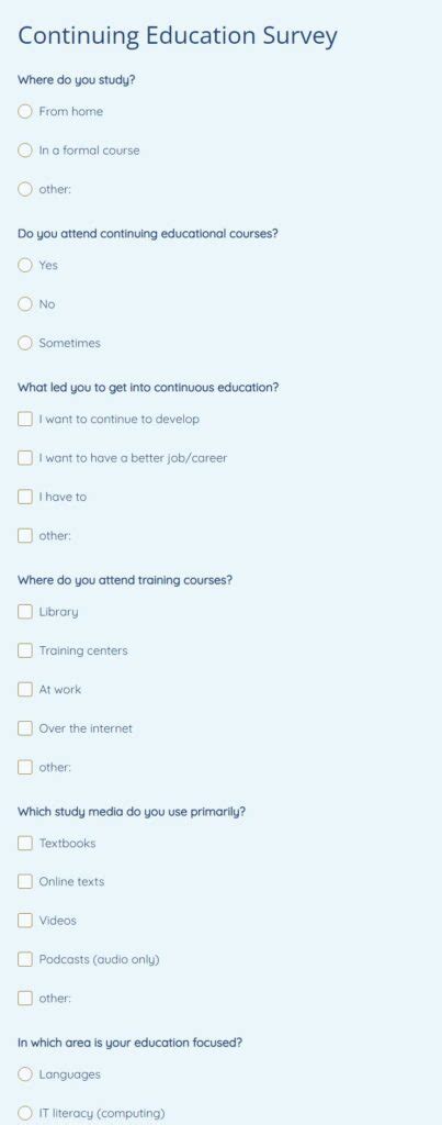 22 Education Surveys for Schools & Universities