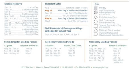 Milton Cooper Elementary - School District Instructional Calendar ...