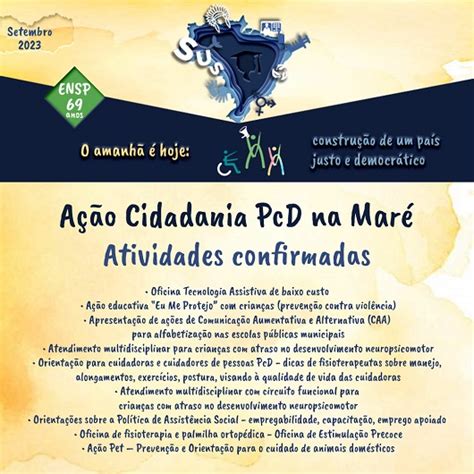 Fiocruz Promove A O Cidadania Pcd Na Mar