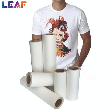 Leaf Hot Cold Peel PET DTF Transfer Film For DTF Printer Heat Transfer