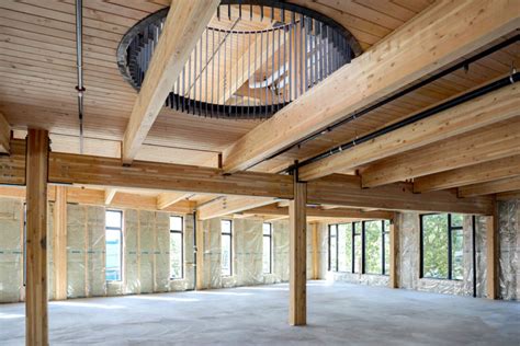 Mass Timber Is Bringing The Warmth Of Wood To The Workplace Weber Thompson