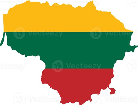 Lithuania flag pin map location 23529939 PNG