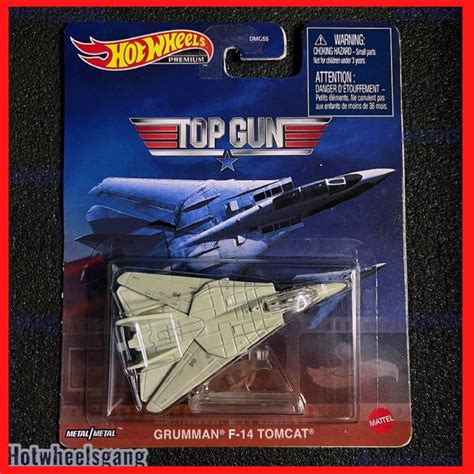 Hot Wheel Top Gun Grumman F 14 Tomcat 2022 Premium Top Gun Airplane F14