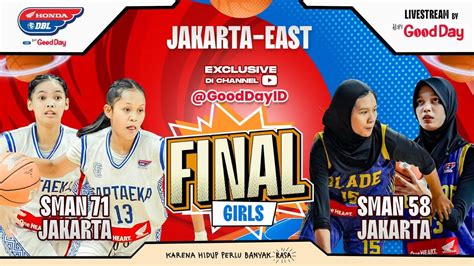 Sman Jakarta Vs Sman Jakarta Final Honda Dbl With Kopi Good Day