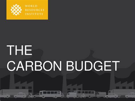 carbon budget powerpoint    id