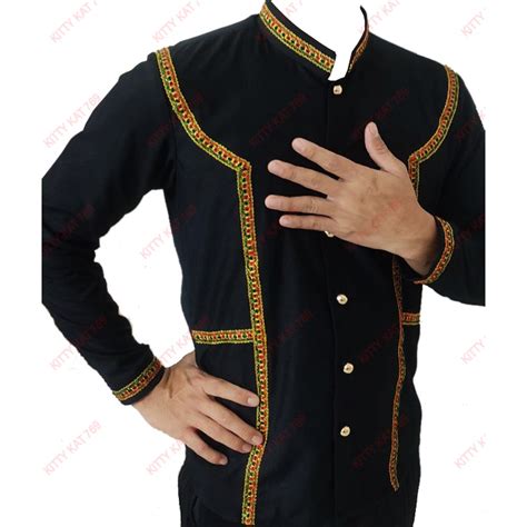 Design Order Only Baju Tradisional Sabah Borneo Kadazan Dusun Shopee