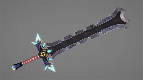 Heavy Sword Download Free 3d Model By Themoons 0c69381 Sketchfab