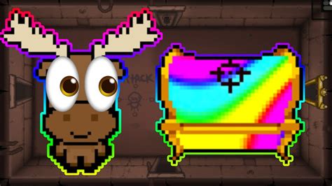 Gungeon S Rainbow Chest Is Now In Isaac Youtube