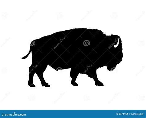 american bison silhouette Coloso