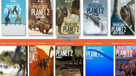 New Prehistoric Planet Concept Episode Posters Youtube