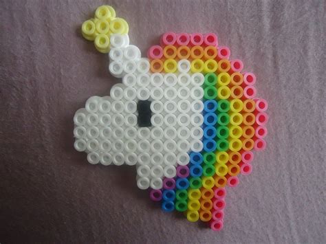 Unicorn Perler Bead Pattern Do It And How Chegos Pl