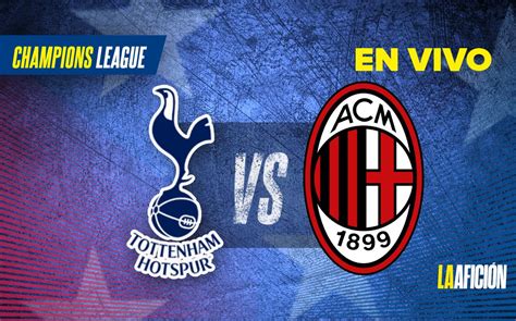 Tottenham Vs Milan Resumen Del Partido Champions League Grupo Milenio