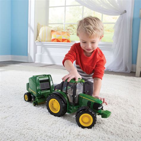 John Deere Ertl 1:16 Big Farm John Deere Tractor & Baler - Online | KG ...