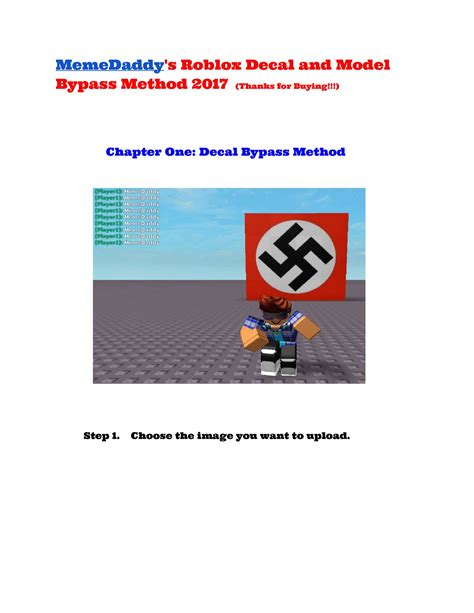 Bypass Decals Roblox