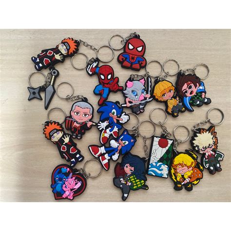 Chaveiro Chibi Anime Variados Shopee Brasil