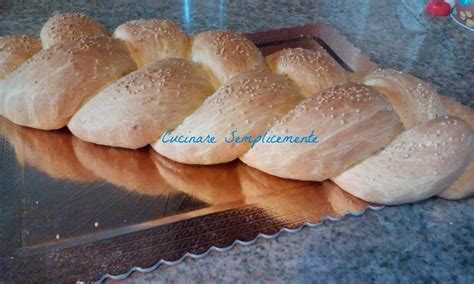 Treccia Di Pan Brioche Farcita Cucinare Semplicemente