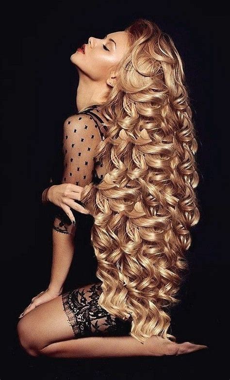 Pin By Wladimir Cemenov On A Hair Dream Big Curls For Long Hair