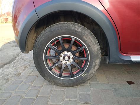 Установил летнюю резину 205/65/15 — Renault Sandero Stepway (1G), 1,6 л ...