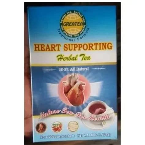 Greatea Heart Supporting Herbal Tea 20 Tea Bags Konga Online Shopping