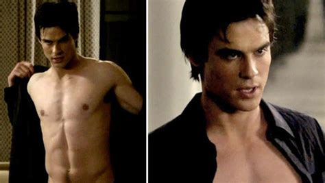 Shirtless Vampire Diaries Star Just Cuz