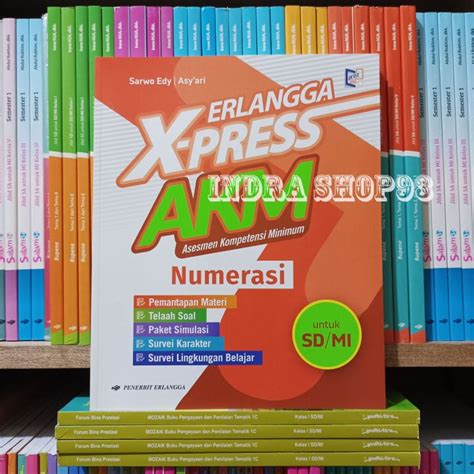 Buku Xpress AKM Numerasi Untuk SD Mi Erlangga Lazada Indonesia