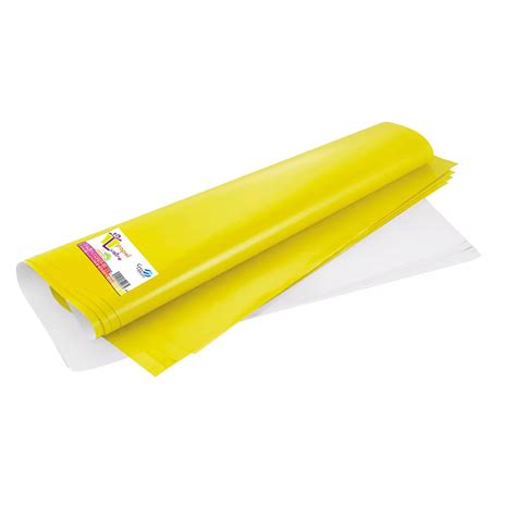 PAPEL LUSTRE GALAS C 25 AMARILLO CANARIO Super Papelera